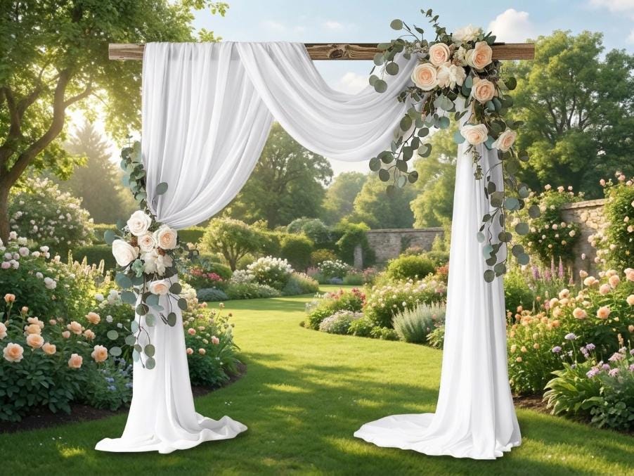 Wedding Arch Draping Fabric