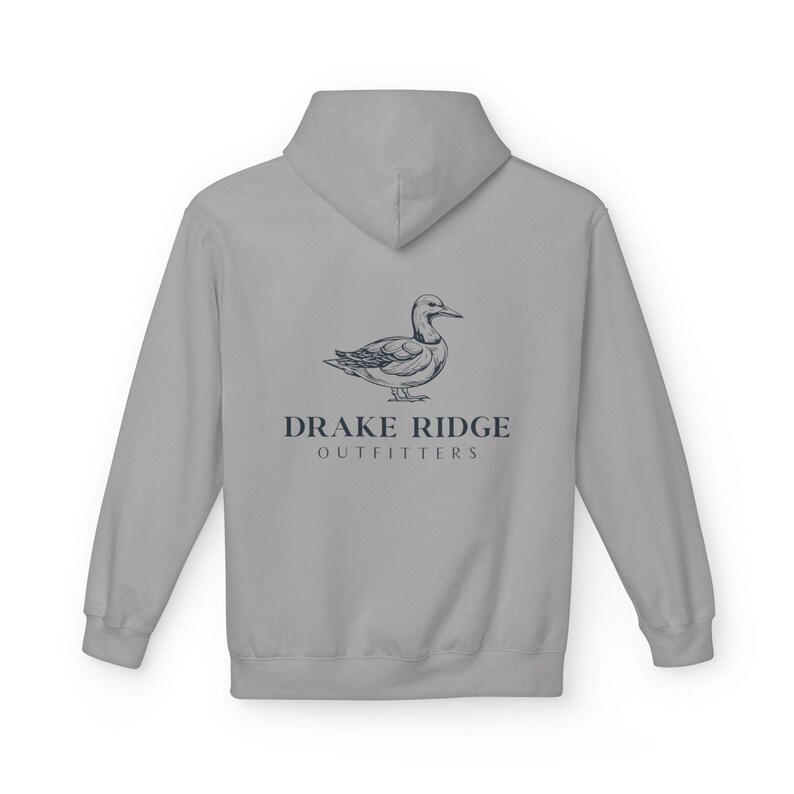 Drake Ridge Outfitters Duck Logo Hoodie | Outdoor Hunting Apparel image 2