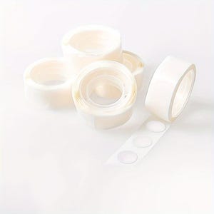Balloon Glue Dots 100 PCS, Clear Double Sided Adhesive Dots for Balloon Garland, Balloon Arch Helper