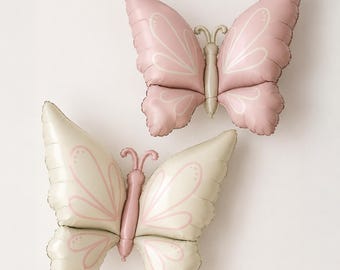 Butterfly Birthday Decorations, Pink Butterfly Balloon Kit, Butterfly Party Decor, Girl Birthday Decorations, Pink Party Set