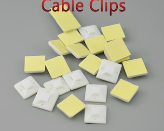 Balloon Garland Wall Mounts, Self Adhesive Cable Clips for Balloon Arch Backdrop and Party Decorations
