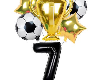 Soccer Birthday Decor, Sports Theme Birthday Decor, Boys Birthday Setup