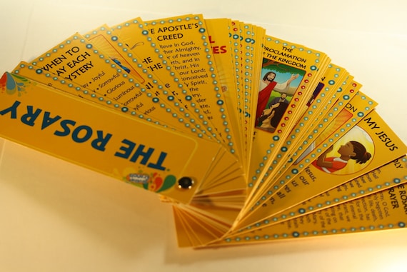 The Rosary Fan Instructional Book by Brother Francis