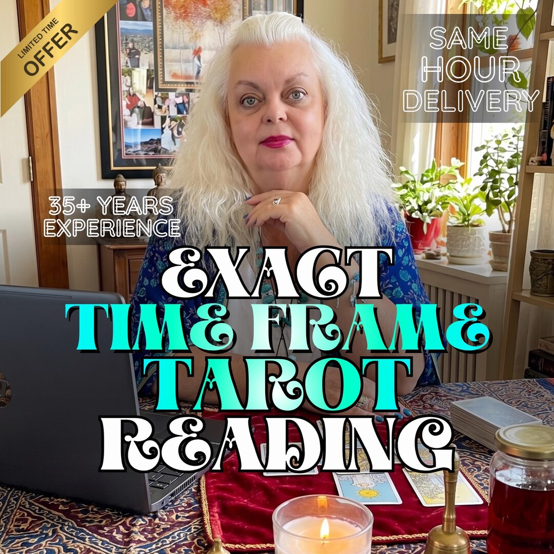 Exact Time Frame Reading, Same Hour Tarot Reading, Time Frame Psychic ...