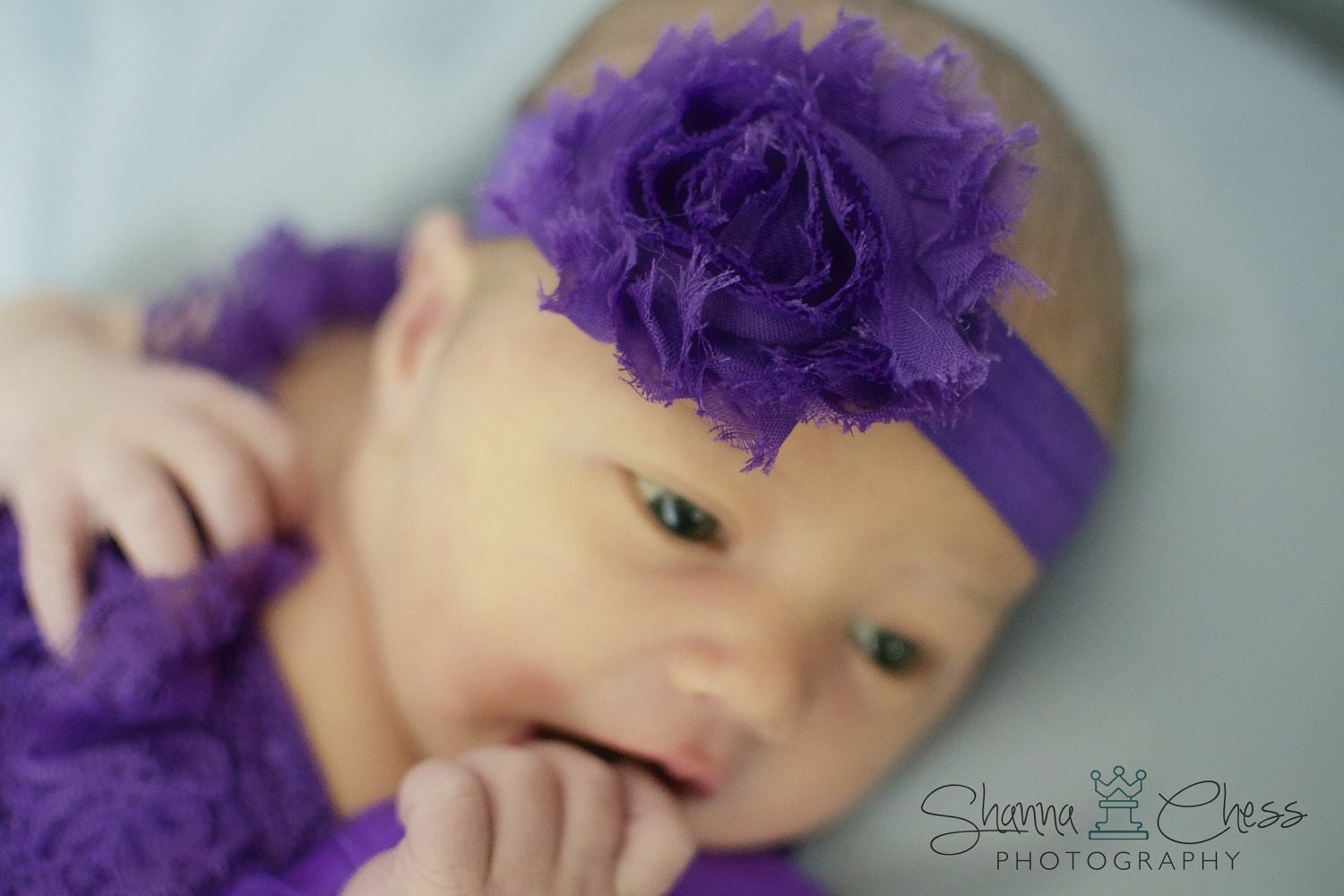 Baby Headband Pack of 3 Pink, Purple, Red main image 1