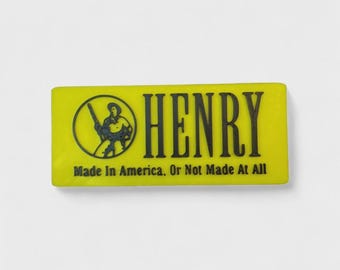 Henry Firearms Logo Made In America Magnet 5" / 3D printed