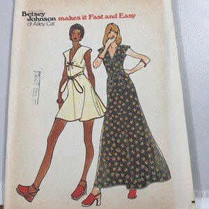 Patrón de costura vintage Butterick 3520 (años 60)