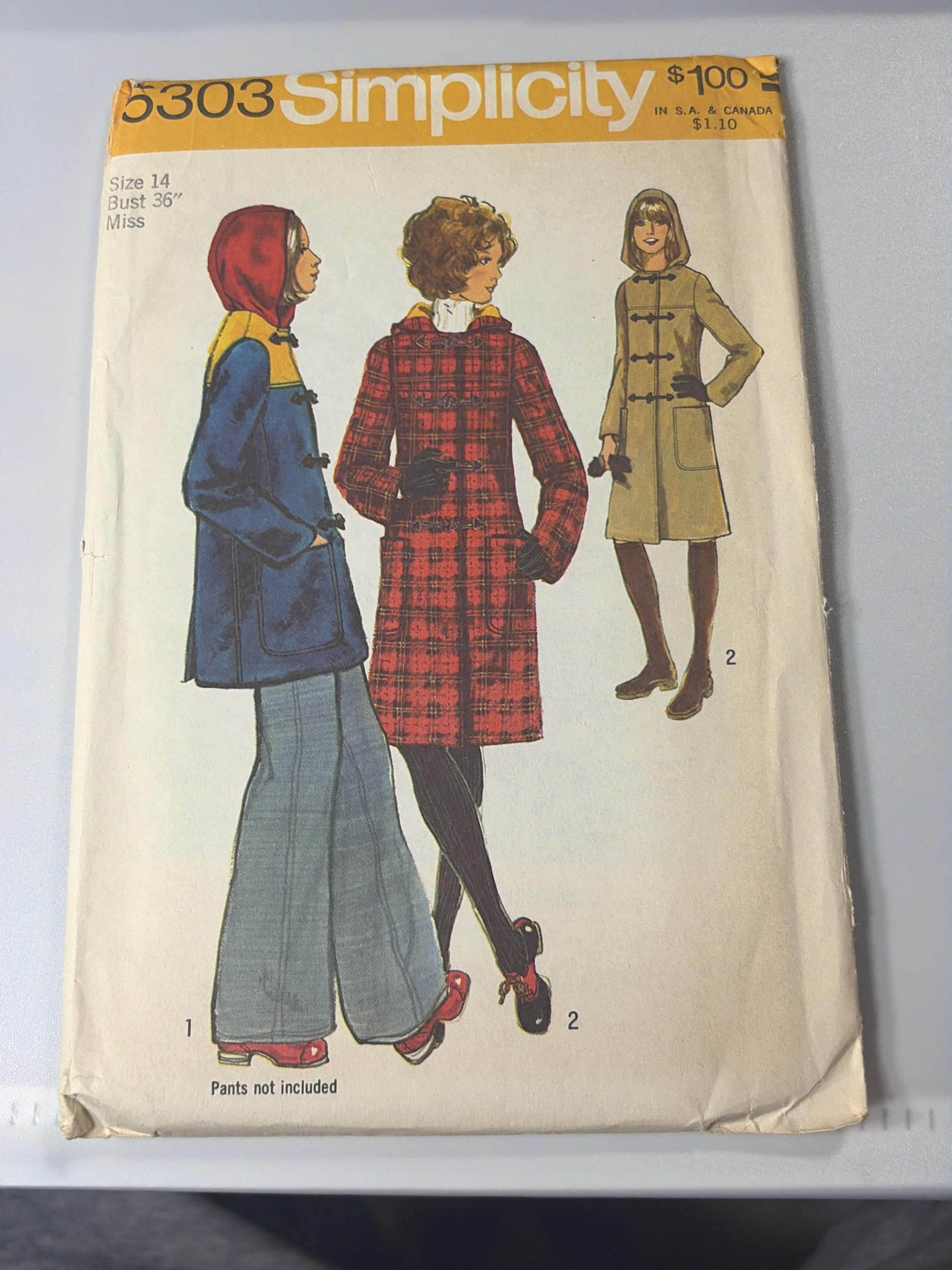 Simplicity Pattern 5303 Simplicity 5303 Vintage Sewing Pattern, (1972) - Etsy