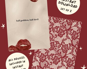 Fundas para Kindle - Descargas instantáneas [juego de 2] - Lover Era