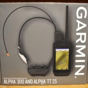 ¡Oferta imperdible! Collar de entrenamiento para perros Garmin Alpha 300 TT25 con GPS y dispositivo portátil.