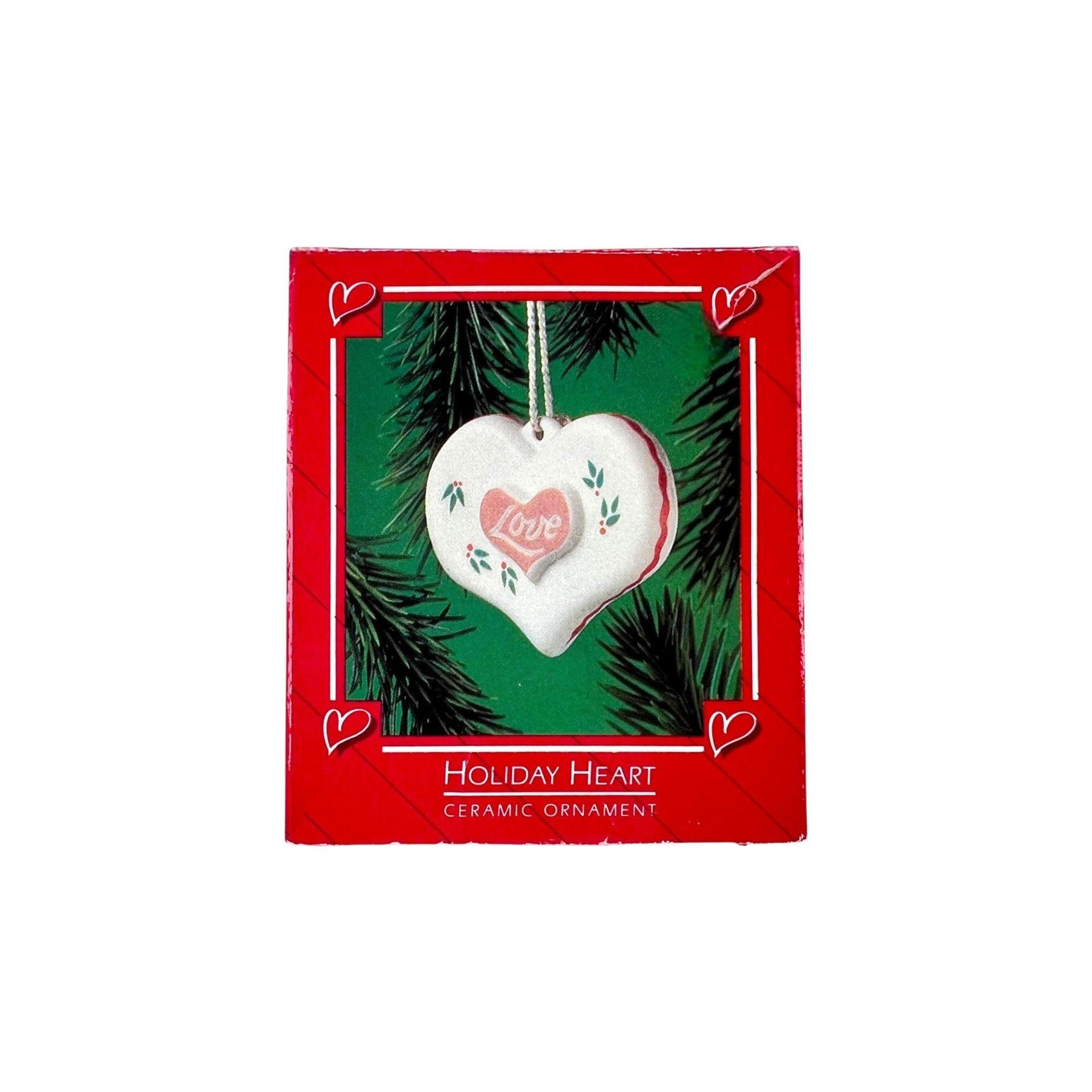 1985 Holiday Heart (heart) VINTAGE Hallmark Keepsake Christmas