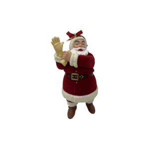 2001 Jultomten (Det var natten före jul) VINTAGE Hallmark Keepsake julgransprydnad - QRP4495