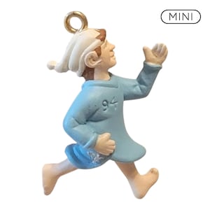 1994 Pa in His Cap (Natten före jul) VINTAGE Hallmark Keepsake julgransprydnad - QXM5123 Nytt i låda