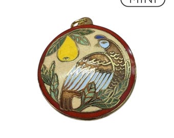 七宝焼 小鳥の置物 インテリア ヴィンテージ七宝鳥、鳥の置物 - Etsy 日本