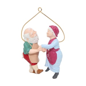 1988 Shall We Dance (Mr. And Mrs. Claus) VINTAGE Hallmark Keepsake Christmas Tree Ornament - QX4011 New in Box