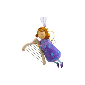 2002 Ein fröhliches Geräusch (Engel) VINTAGE Hallmark Keepsake Weihnachtsbaumschmuck - QX2816