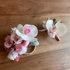 PROM CORSAGE | PINK_ORCHID_ROSE