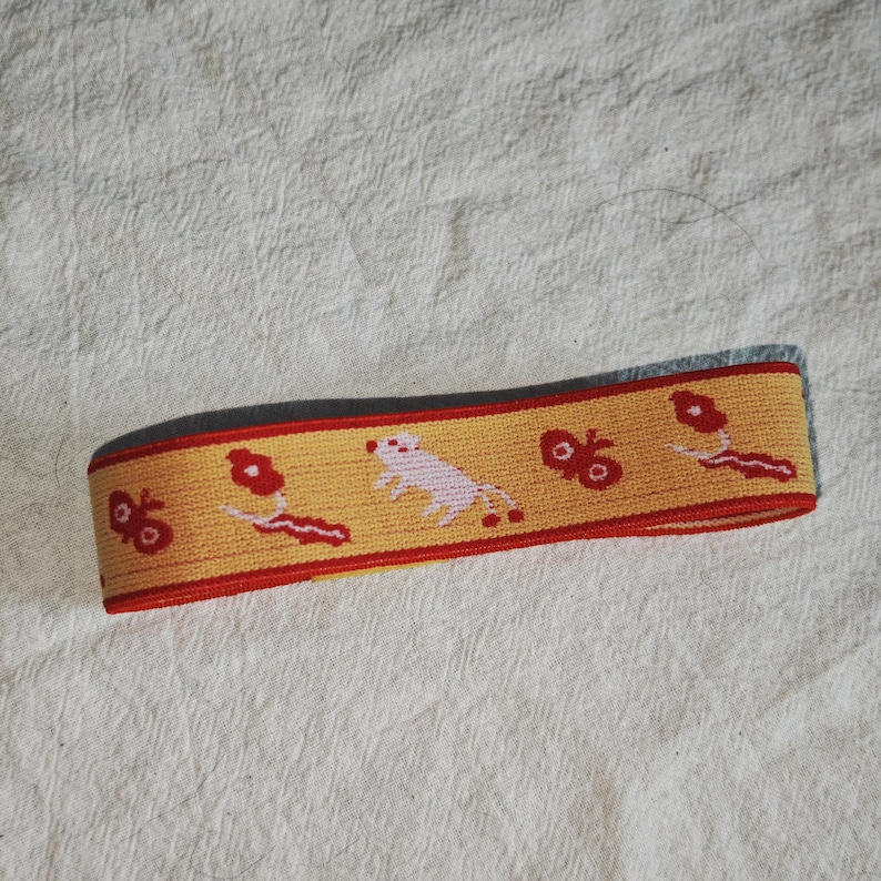Printed Elastic Notebook Band Journal Planner Binder Closure Strap Pen Holder Fox And Butterfly
