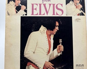 Elvis Presley Love Letters from Elvis 1971 Vinilo LP – Edición canadiense de RCA Victor