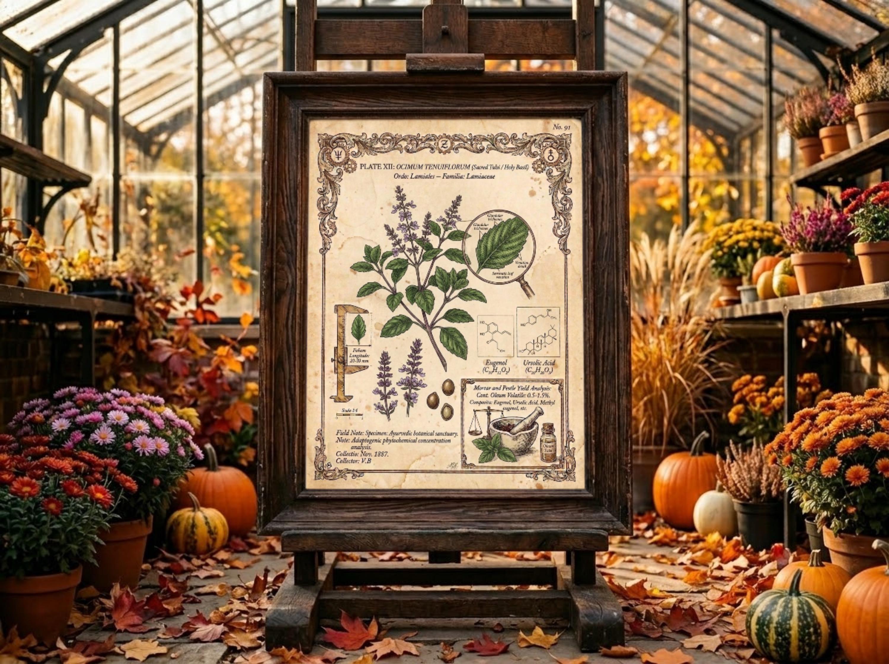 Vintage Herb Diagrams - Etsy