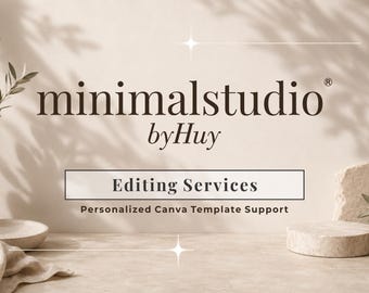 Redigeringstjänst för min mall | Canva-anpassning | Färdig etikettdesign (tryckklar fil)