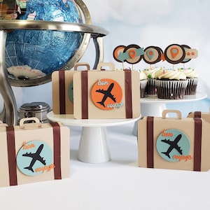Suitcase Gift Boxes | Party Favors – Set of 6