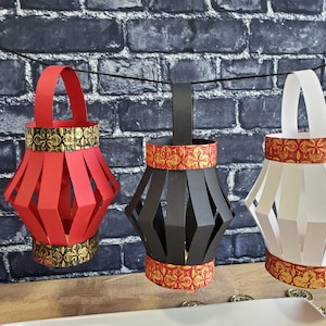 Chinese Lantern | Tea Light Holder | Candle Holder – Set of 6
