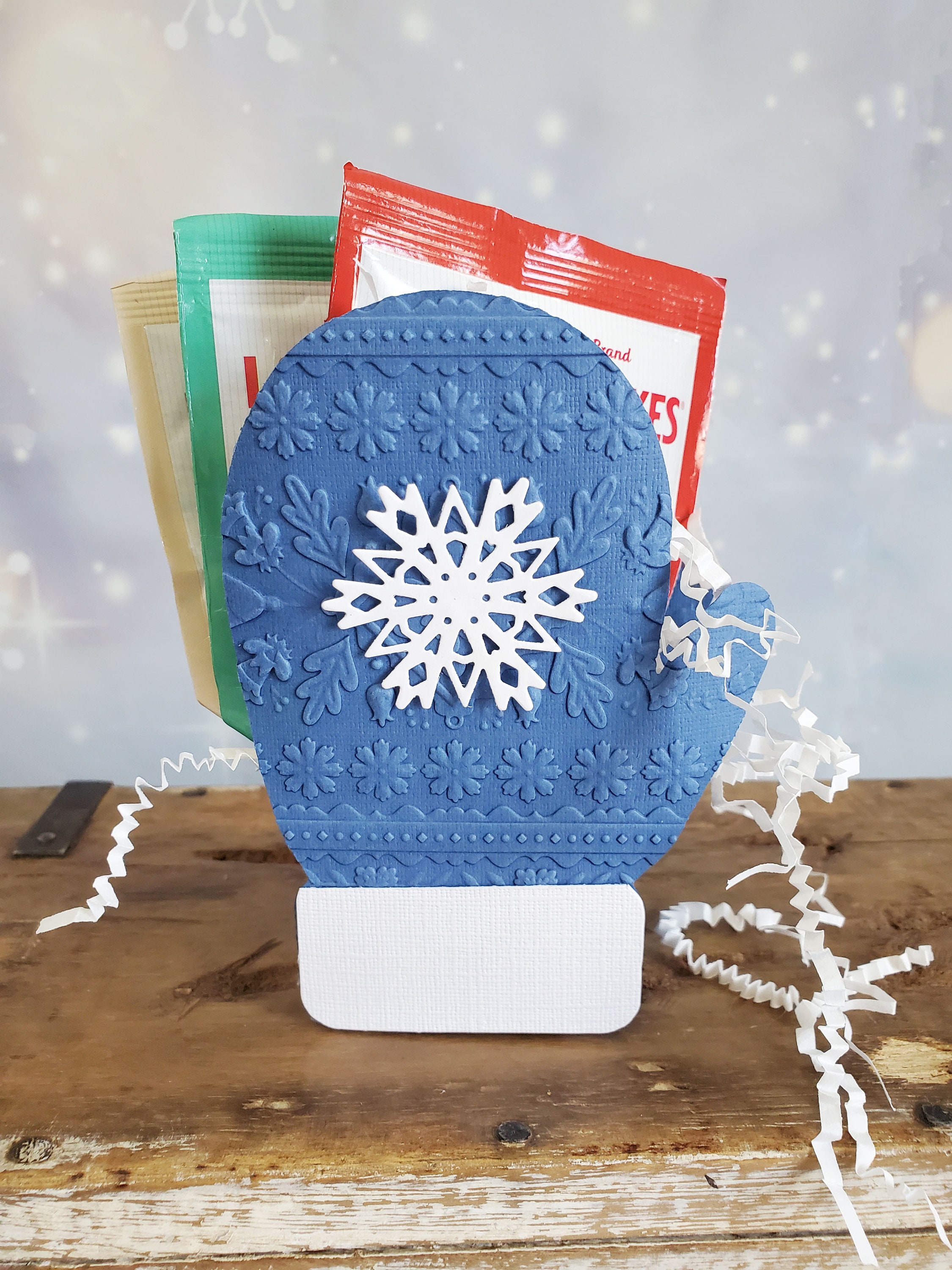 Snowflake Mitten Party Favor Gift Box Snack Box Set of 8 | Etsy