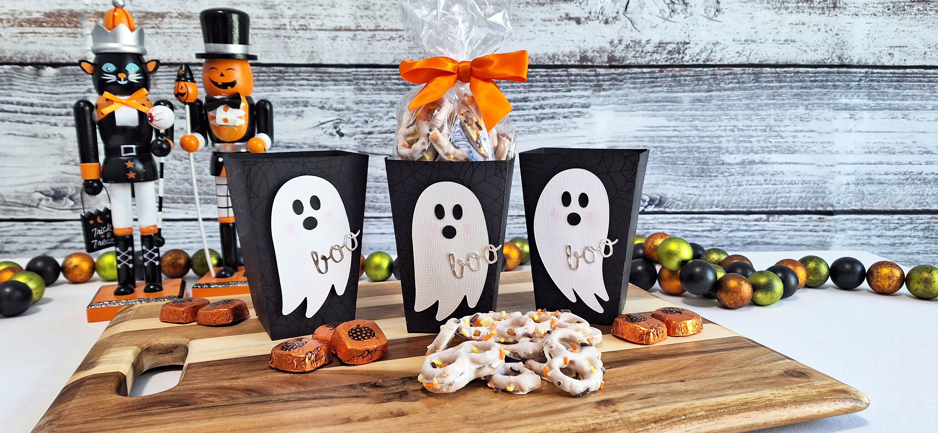 Cute Ghost Popcorn Box | Favor Box - Set of 6 - Etsy