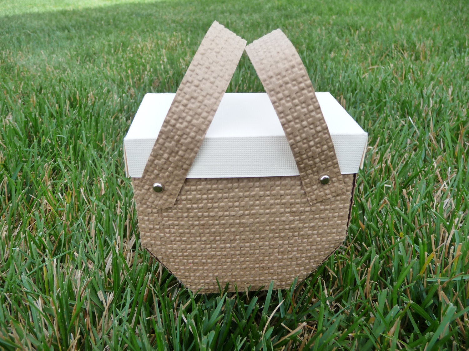 Mini Picnic Basket Party Favor Set of 6 Etsy