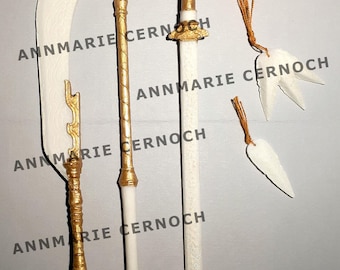 Mini-armes lumineuses de chasseur (taille d'une poupée 11 pouces)