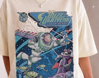 Retro Buzz Lightyear Shirt, Toy Story Disney Tee, Space Ranger Shirt, Disneyland Family Trip Matching