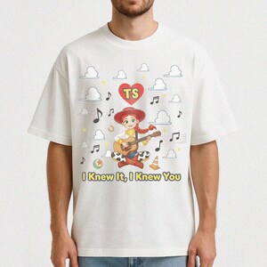 TS Jessi I Knew It, I Knew You Shirt, Tay Story 13 Cloud Shirt, Gift For Music Fan, Retro Cowgirl Guitar Graphic Tee image 10