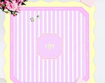 Scalloped Mahjong Mat (Multi-Size)