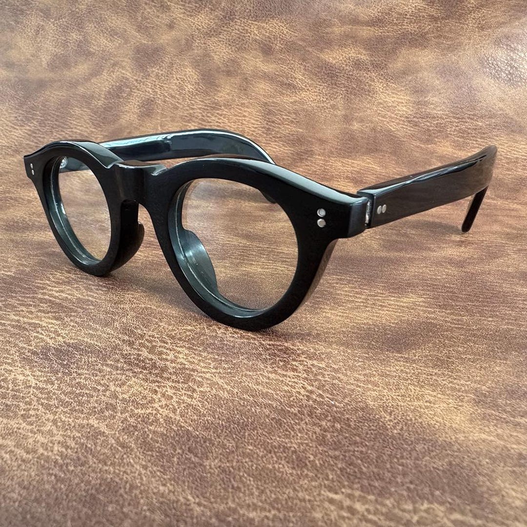 Carelon Rx Retro Handmade Buffalo Horn Cat Eye Glasses Frames: Vintage Prescription ...