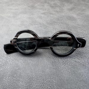 eyeglass frames small round natural pattern vintage handmade buffalo horn prescription eyeglasses reading optical men's glasses frame