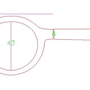 Puede incluir: Un dibujo técnico de líneas de unas gafas redondas con anotaciones de medidas en verde. El ancho del marco es de 140 mm, el ancho del cristal 47 mm, el puente 22 mm, la altura del cristal 43 mm, la patilla 142 mm y la altura total 50 mm.
