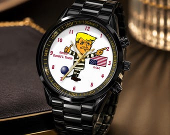 President Donald J Watch for Men, Luxury Brand Wristwatch