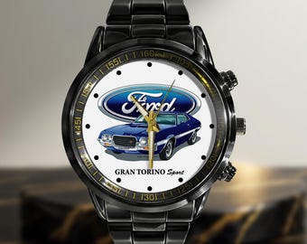 Luxury Classic Car Watch - Vintage American Muscle Car Theme