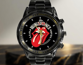 TheRolling Stones 50 Anniversary Logo wristwatch Metal