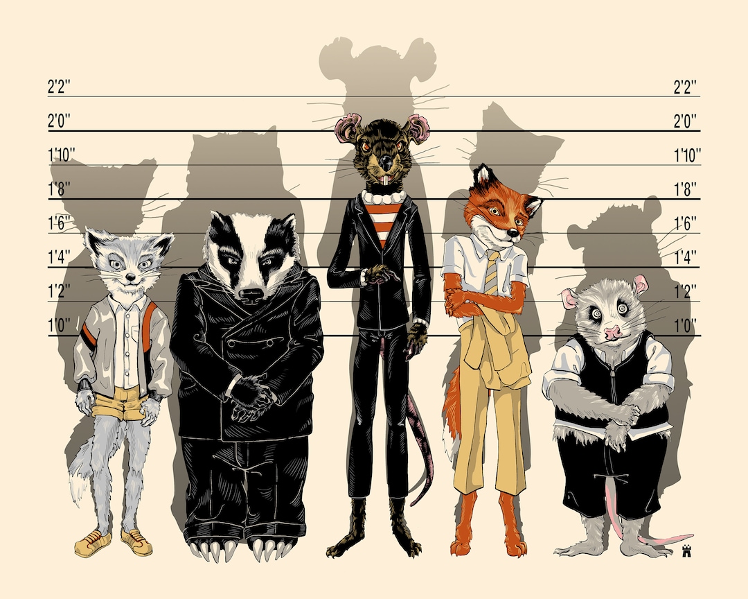 Unusual Suspects--art Print 11x14 - Etsy