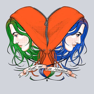 Clementine's Heart--Stampa artistica 8x10