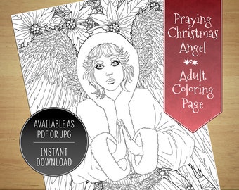 Angel Coloring Page