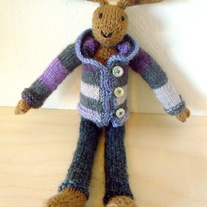 Bunny Longlegs Knitting Pattern | Rabbit Knitting Pattern | Bunny Amigurumi