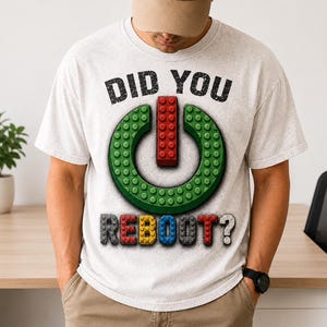 ¿Reiniciaste? PNG, Administrador de sistemas PNG divertido, Regalo para ingeniero de redes, Humor de soporte de TI, Ingeniero de la nube PNG, Descarga digital