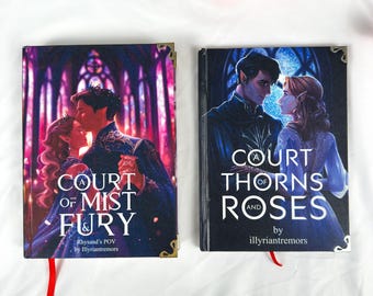 ACOMAF & ACOTAR Rhysand's POV Combo 2 Books – Hardcover, Handmade Edition