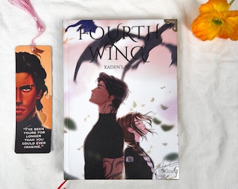 Fourth Wing Xaden's POV Hardcover Handcrafted Collector Edition Fantasy Romance Book