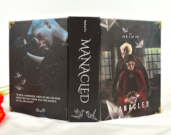 Manacled Special Edition 3in1 Hardcover Handcrafted Fanfiction Dark Romance Book Collector