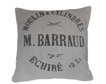 Barraud French Country Grain Sack Pillow cover