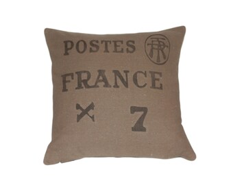 POSTES FRANCE Pillow Cover